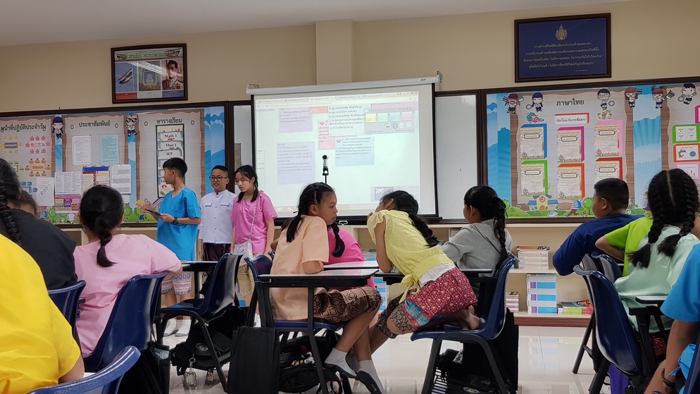 ภาพประกอบไอเดีย ระดมสมองด้วย LinoIt เชื่อมโยงความคิดกับการเปลี่ยนแปลงของสิ่งแวดล้อม