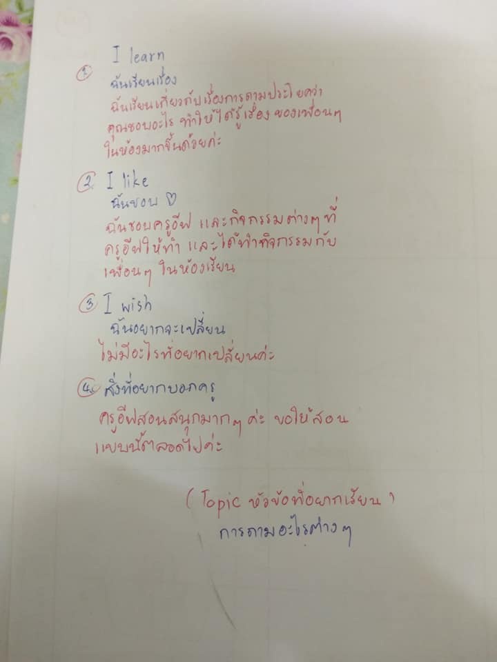 ภาพประกอบไอเดีย เธอๆชอบทำอะไรหรอ? What do you like doing?