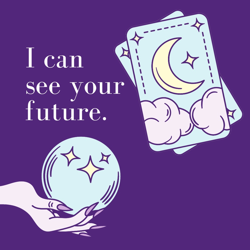 ภาพประกอบไอเดีย I can see your future