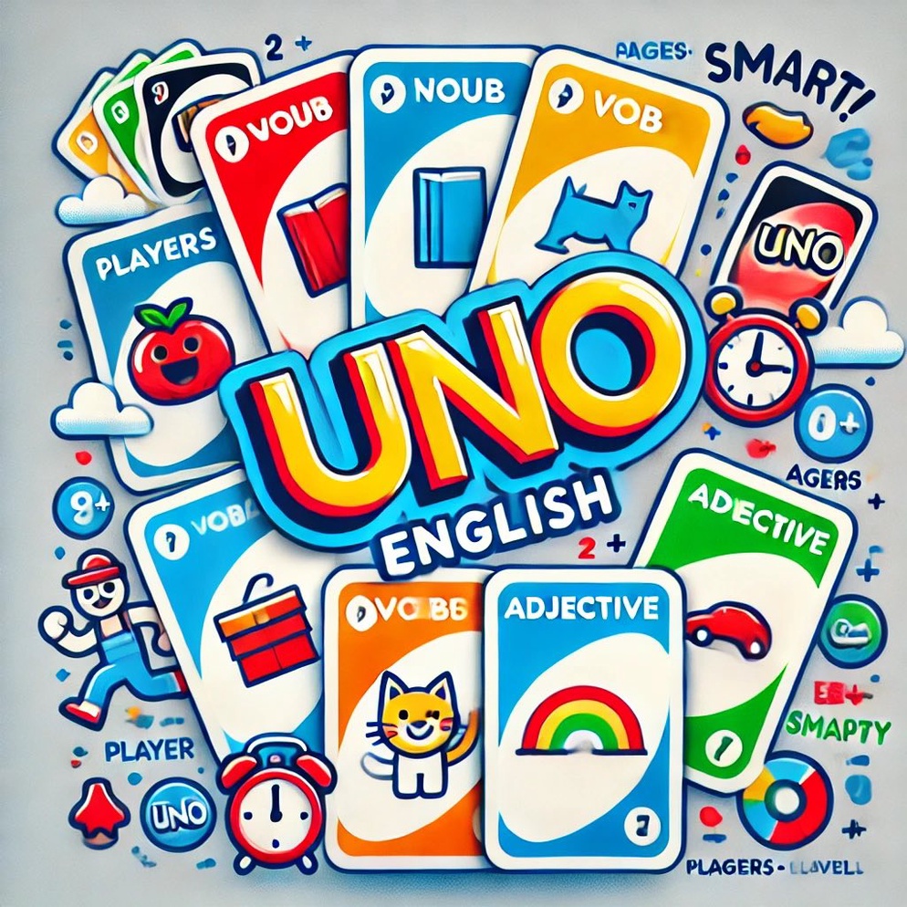 ภาพประกอบไอเดีย uno ภาษาอังกฤษ