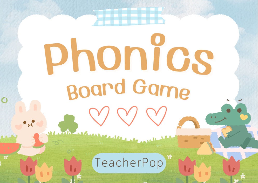 ภาพประกอบไอเดีย Phonics Board Game: สนุกอ่านออกเสียง
