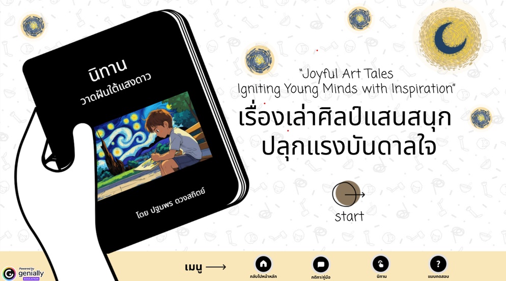 ภาพประกอบไอเดีย "เรื่องเล่าศิลป์แสนสนุก ปลุกแรงบันดาลใจ"