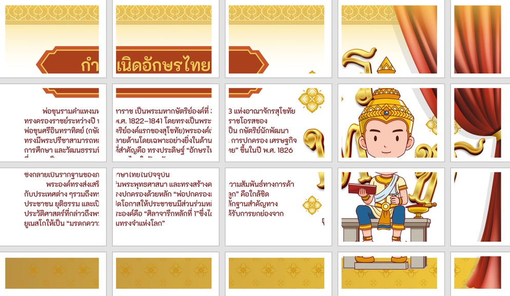 ภาพประกอบไอเดีย ไอเดีย บอร์ดวันภาษาไทย by ครูเขียบ