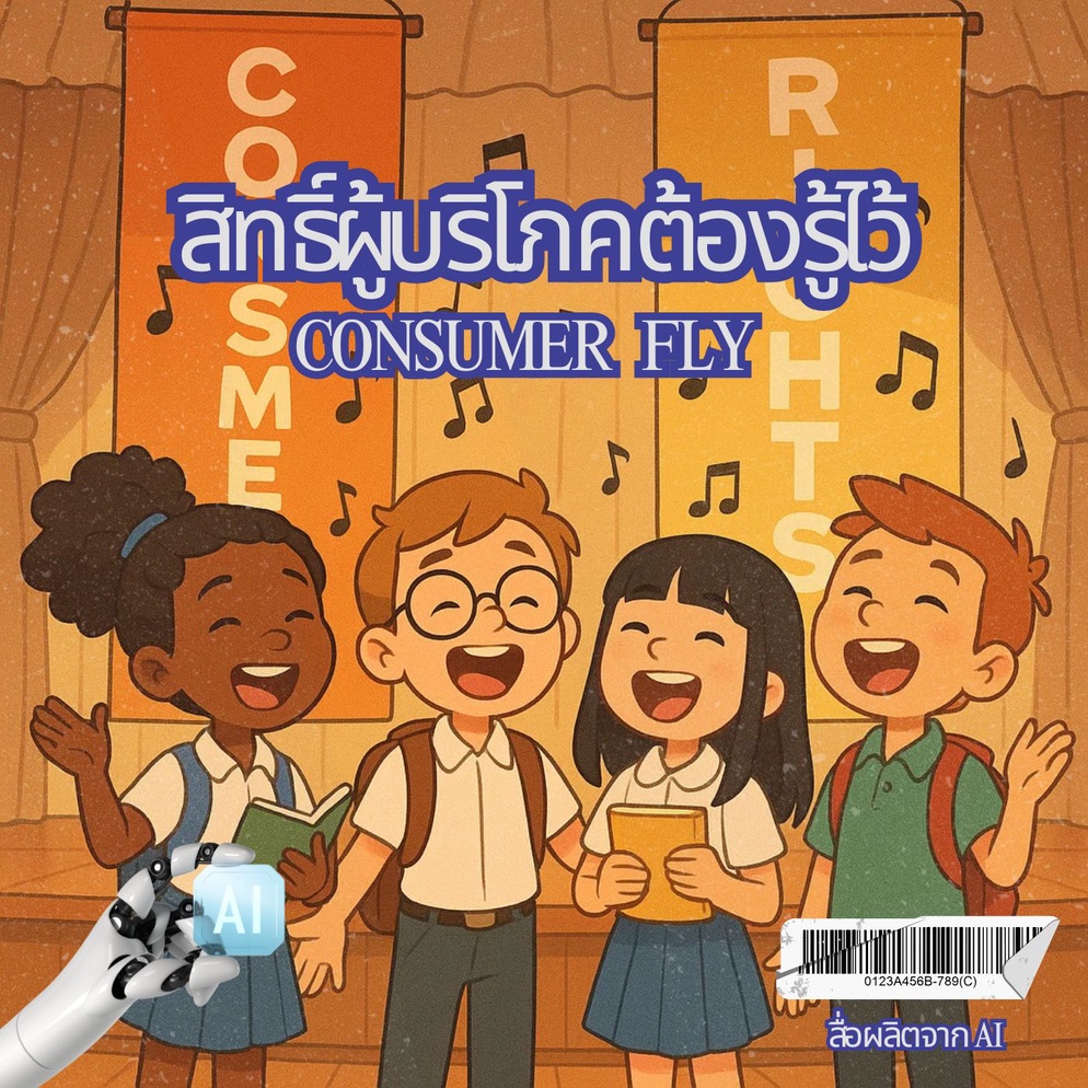 ภาพประกอบไอเดีย เพลงสิทธิผู้บริโภคต้องรู้ไว้