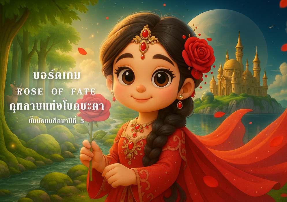 ภาพประกอบไอเดีย บอร์ดเกม ROSE OF FATE : กุหลาบแห่งโชคชะตา