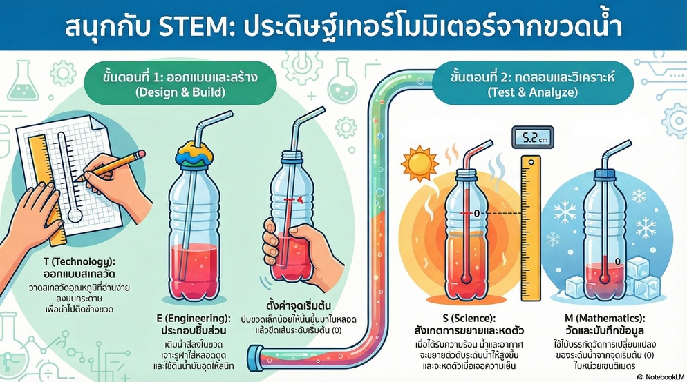 ภาพประกอบไอเดีย D.I.Y Thermometer Designed by Teacher ALiN
