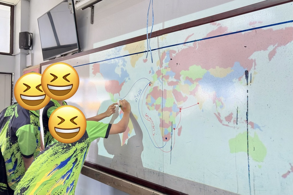 ภาพประกอบไอเดีย ออกเดินเรือไปตามรอยนักสำรวจโลก